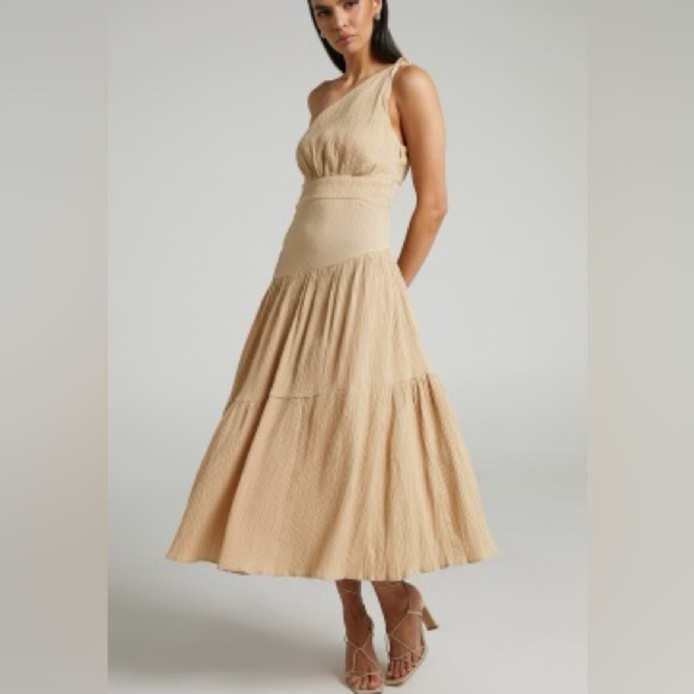 Showpo Celeste Tiered Midi Dress